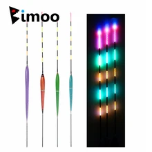 4PCS Electronic Fishing Float Carp Fishing Float Glowing Stick Night Fishing Fish Float CR425 Battery / Optional Rechargeable