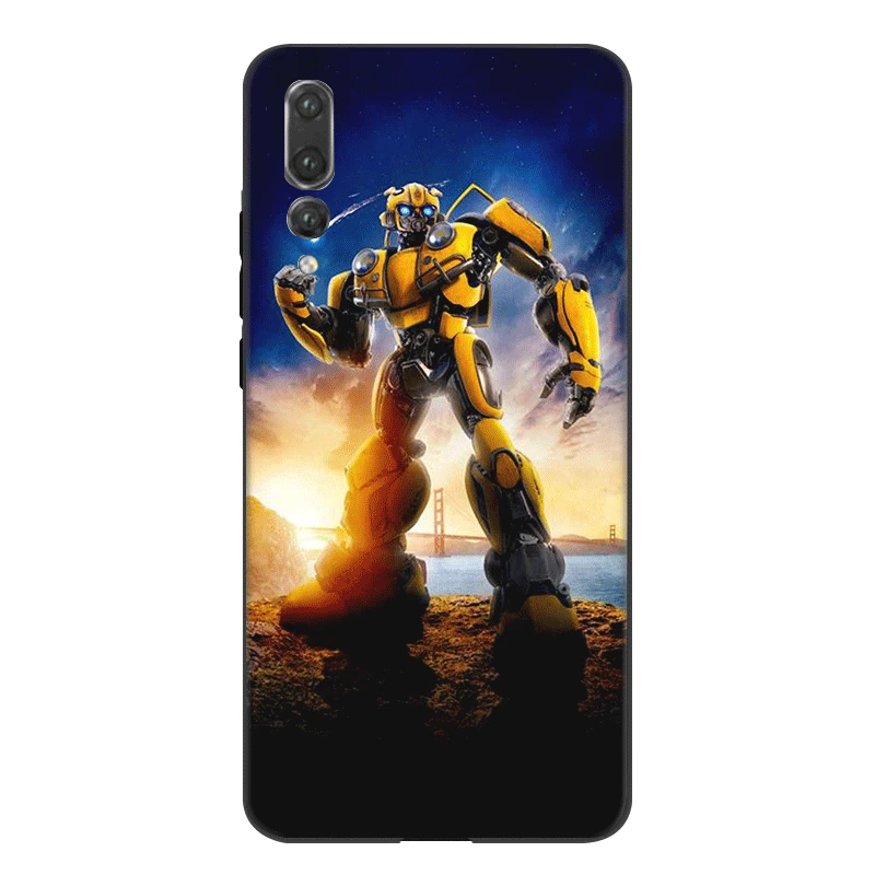 Силиконовый чехол для мобильного телефона Transformers Bumblebee Huawei Y5 Y6 Y7 Y9 Prime Mate 10 Nova 2i 2 3 3i