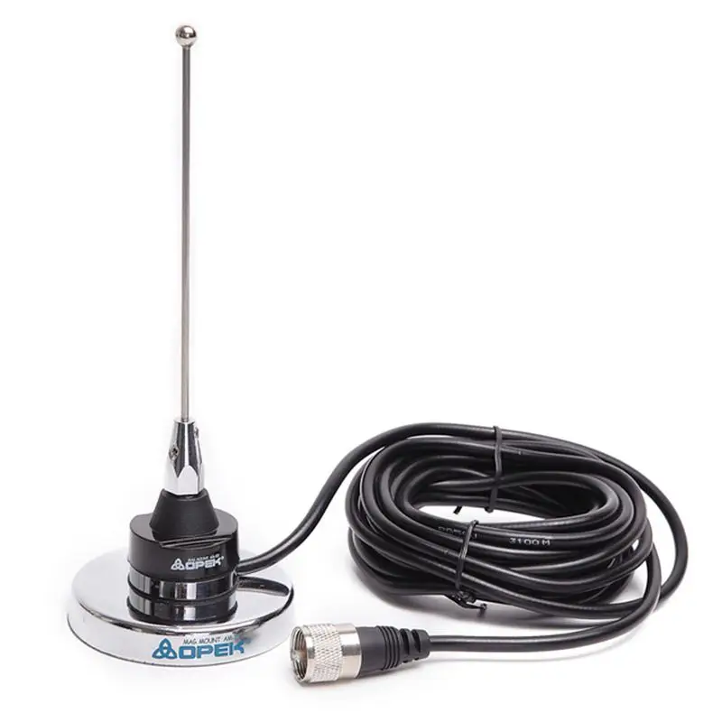 OPEK NC 450M UHF 400 520MHZ NMO мини Антенна с магнитным креплением коаксиальный кабель для