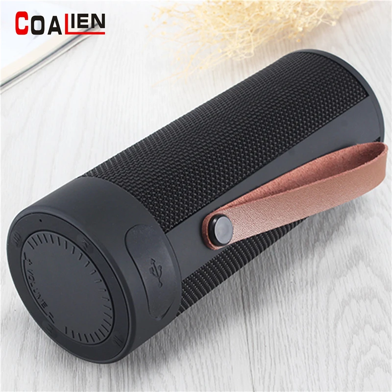 

COALIEN Wireless Best Bluetooth Speaker Waterproof Outdoor Portable Mini Column Box Subwoofer Speaker Design for iPhone Xiaomi