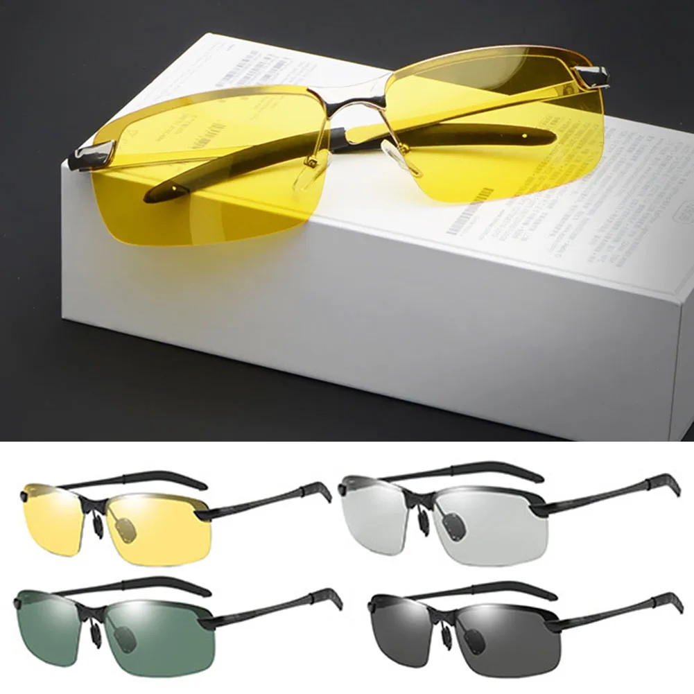 HD ночной поляризованные очки для вождения солнцезащитные очки с антибликовым покрытием безопасные очки ночного видения Модные