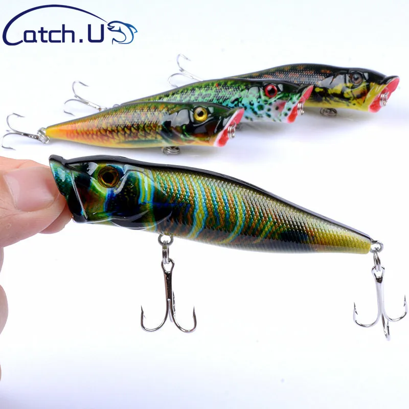 Catch.U Fishing Lures Hard Bait, Lure Silicone Red Fishing Lure