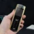 K9 нержавеющего металла натуральная кожа Корпус невидимым ключ Камера Dual Sim карты Bluetooth Dialer Роскошные старший мобильный телефон P281