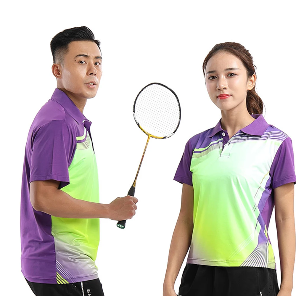 Новая футболка для бадминтона, теннисная футболка для мужчин/женщин, футболка для настольного тенниса, теннисные майки, быстросохнущая спортивная рубашка 213