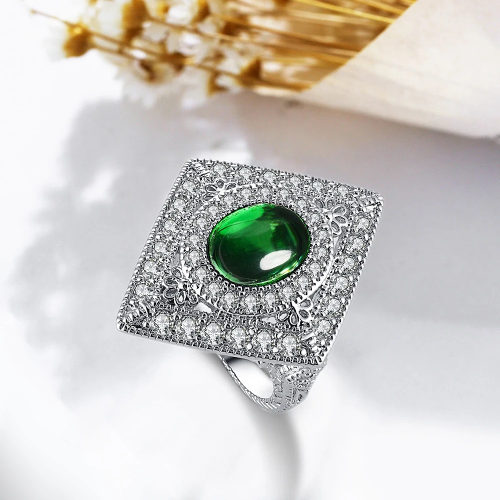 925 sterling silver turquoise ring gemstone ring personalized wholesale lots bulk Party Trendy