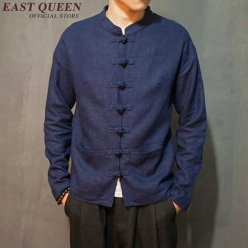 Traditional chinese clothing long sleeve chinese traditional men clothing shanghai tang traditional men KK570W