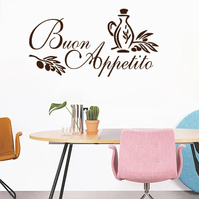 Us 9 58 20 Off Wall Art Sticker Italian Quote Kitchen Decal Greeting Meal Vinyl Diningroom Stickers Home Decor In From Us 9 58 20 Off Wall Art Sticker Italian Quote Kitchen Decal Greeting Meal Vinyl Diningroom Stickers Home Decor In From