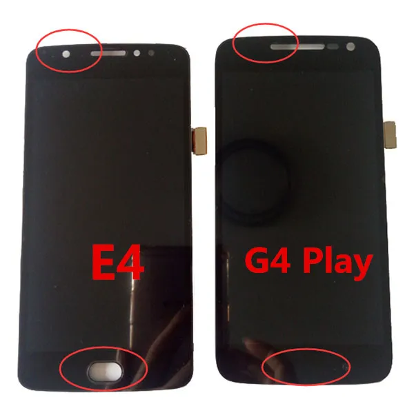 ЖК дисплей и дигитайзер сенсорного экрана для Motorola Moto E4 XT1762 XT1766 XT1767 XT1763 черного