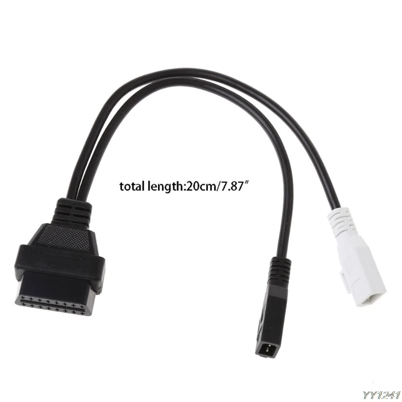 Адаптер VAG для AUDI 2X2 OBD1 OBD2 автомобильный диагностический кабель 2P + Подходит Audi 2X2Pin