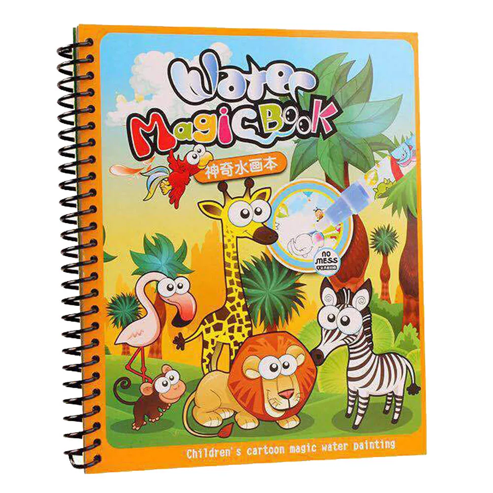 Magic Water Drawing Painting Board Book Non-toxic Reusable Educational For Children Baby YJS Dropship