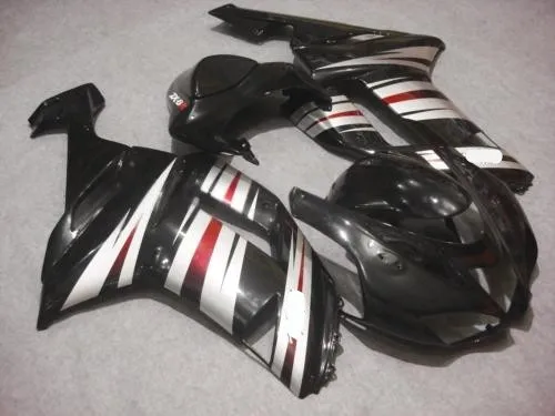 Комплект обтекателей для мотоцикла KAWASAKI Ninja ZX6R 636 07 08 ZX 6R 2007 2008 zx6r ABS серебристо