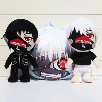

Anime Tokyo Ghoul Kaneki Ken Plush Pillow Toys Soft Stuffed plush Cusion Doll