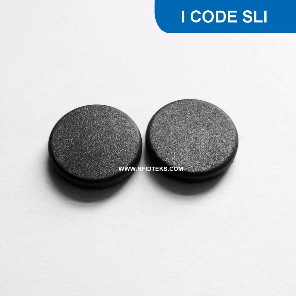G15MMB Dia 15 мм RFID мини-бирка пассивный NFC Высокая отметка о температуре 13,56 МГц 1024BIT R/W ISO15693 с I кодом SLI чип
