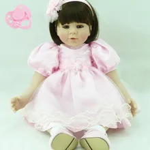 60 см Силиконовая виниловая кукла-Реборн, игрушки для девочек, игрушки для сна, кукла принцессы для детей, подарки на день рождения