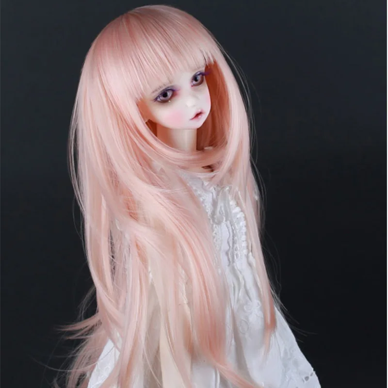 2018 новые куклы аксессуары Подходит 1/3 1/4 1/6 Bjd Sd парики ретро длинные волосы прямые