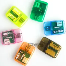 Simplestone USB 2,0 устройство для чтения флэш-карт памяти все-в-одном SD/SDHC Micro-SD/TF MS-Duo M2 высокое качество