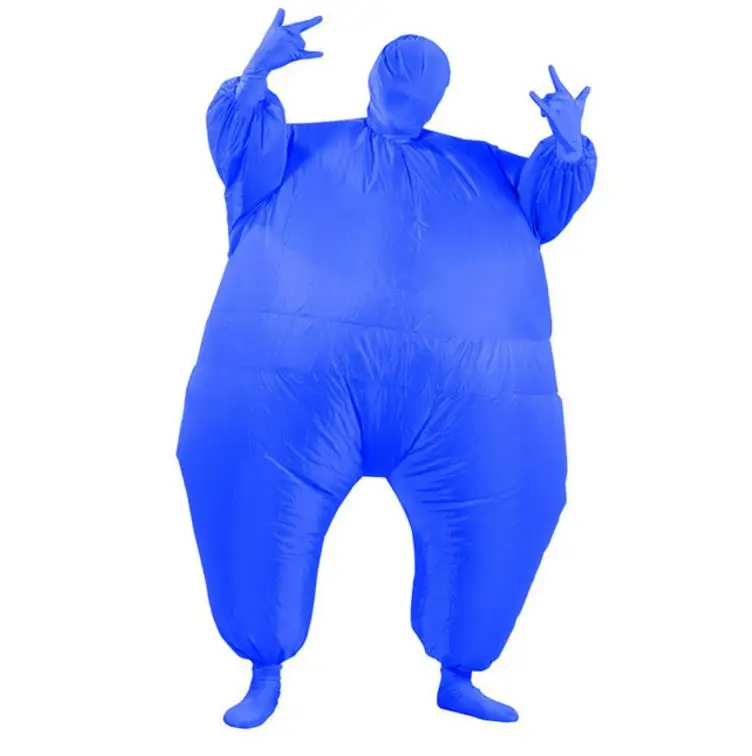 

Adult Chub Suit Inflatable Blow Up Color Full Body Costume Jumpsuit 7 Colors