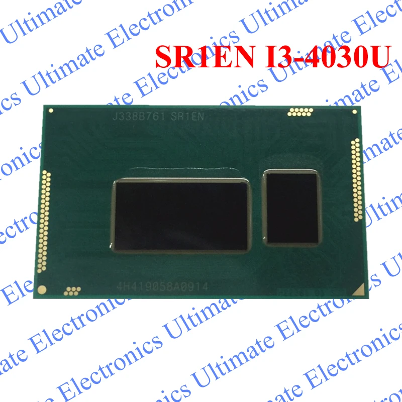

ELECYINGFO Refurbished SR1EN I3-4030U SR1EN I3 4030U BGA chip tested 100% work and good quality