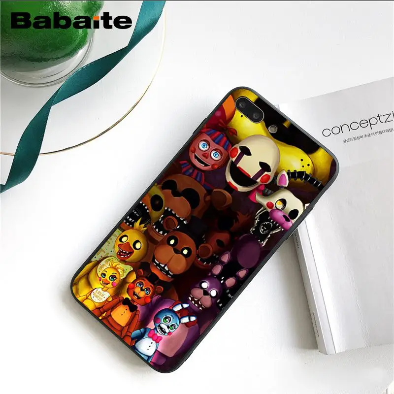 Babaite чехол для телефона five nights at freddy's fnaf freddy для iphone 11 Pro 11Pro Max 8 7 6 6S Plus 5 5S SE XR X XS MAX - Цвет: A7