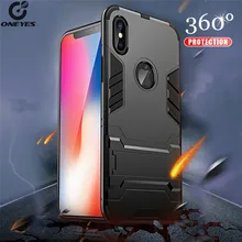 

ONEYES Coverage Armor Phone case for iphone 7 8 case Shockproof Protective cover for iphone 6 6s 7 8 Plus X funda for iphonr