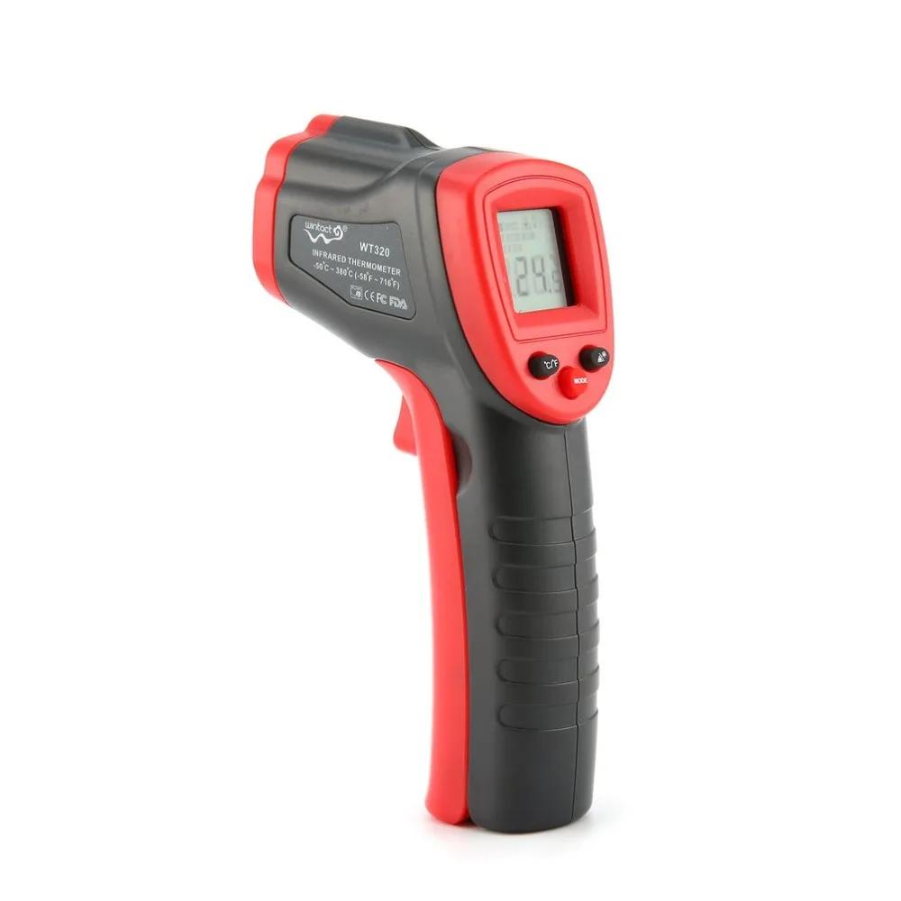 

WINTACT WT320 Non-Contact Laser Digital Termometer Infrared Thermometer Surface Temperature Thermometer Device Pyrometer