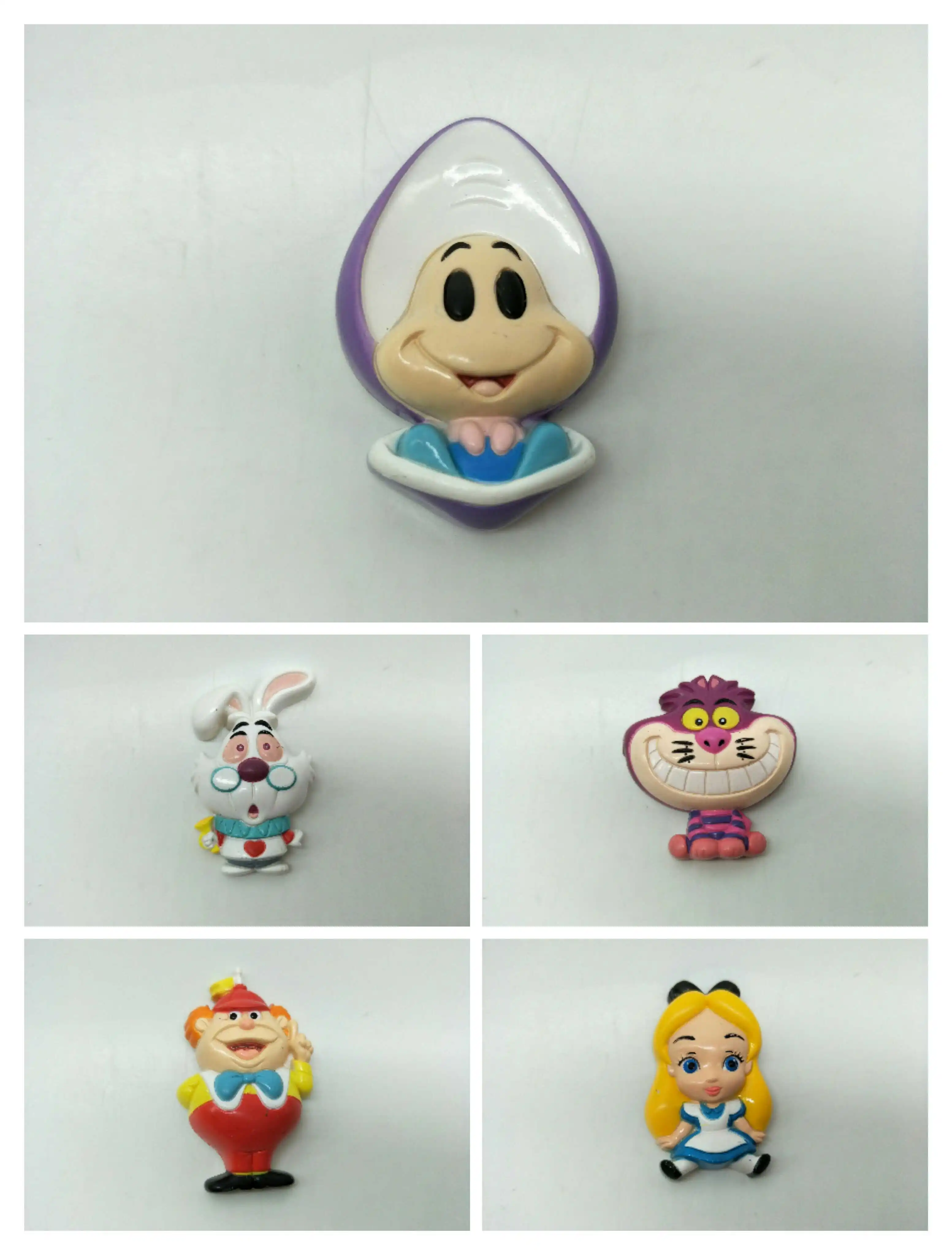 Alice Au Pays Des Merveilles Huitre Lapin Blanc Tweedledee Mignon Petit Patch Gateau Articles D Ameublement Figurines Figure Jouet Cadeau Aliexpress