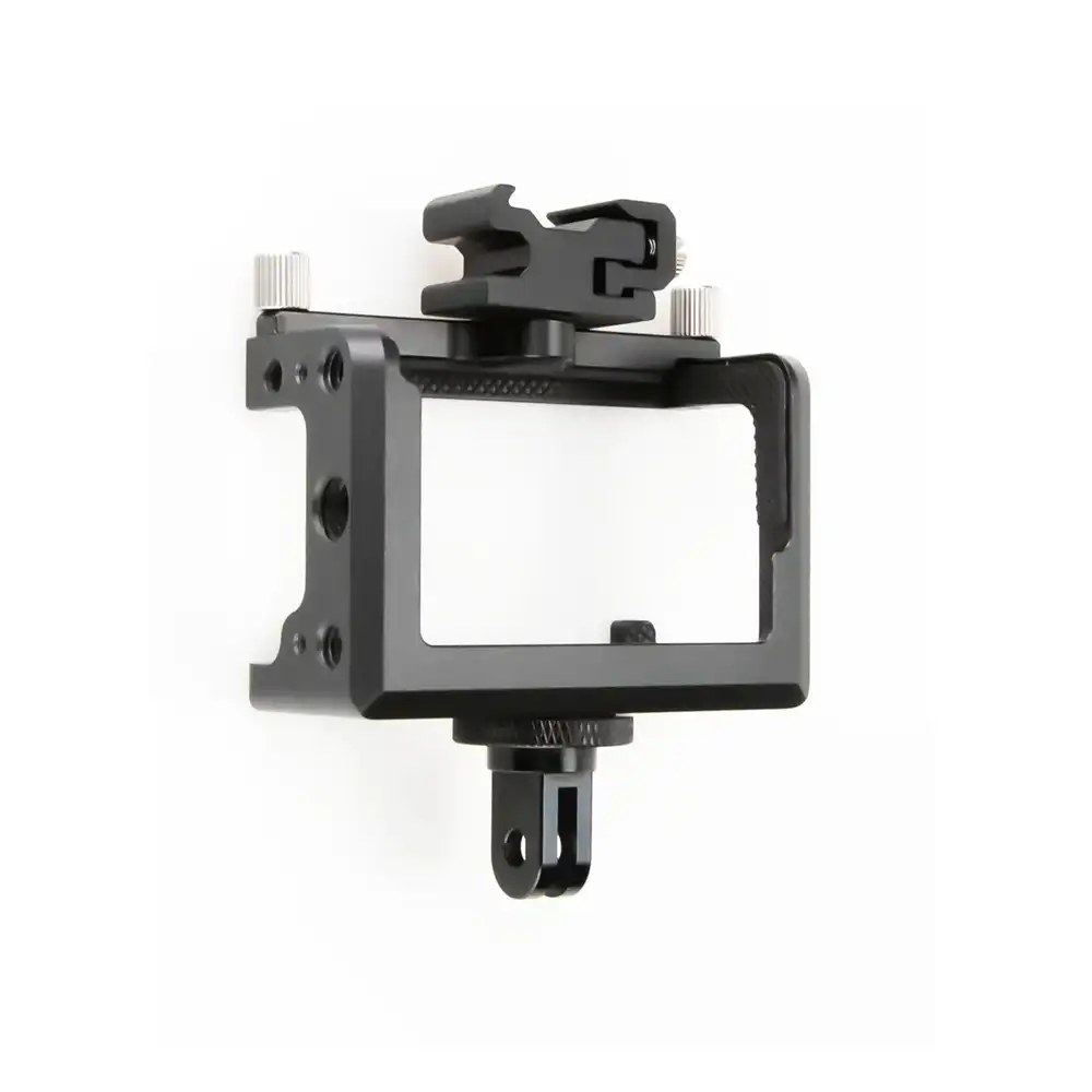 Adapter For DJI Osmo Action Camera Metal Frame Protective Cage Housing Case