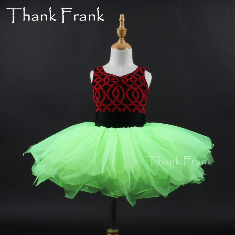 

New Elastic Lace Ballet Tutu Dress For Girls Kids Professional Tank Dance Costume Women Adult Elgant Performance Outfit C480