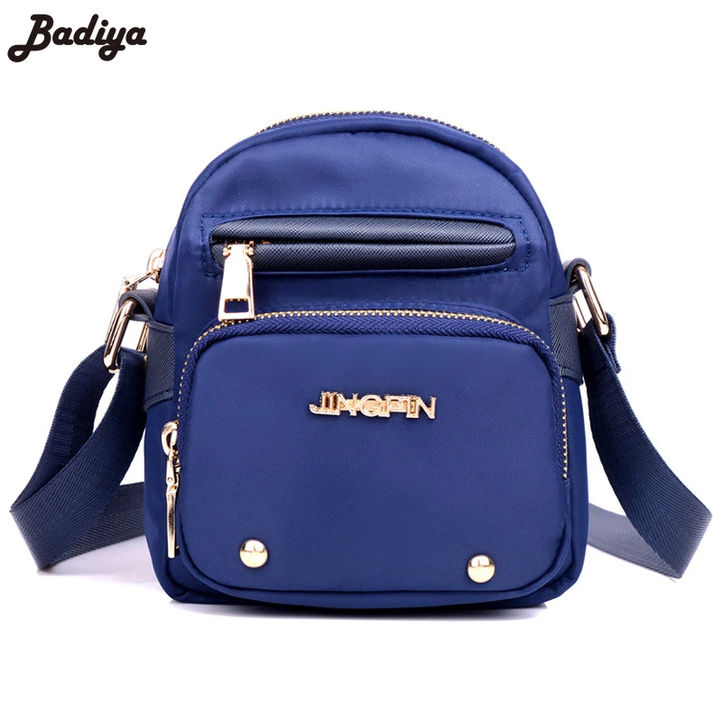 Women Messenger Bag Female Korean Zipper Solid Nylon Totes Fashion New Oxford Fabric Shoulder ...