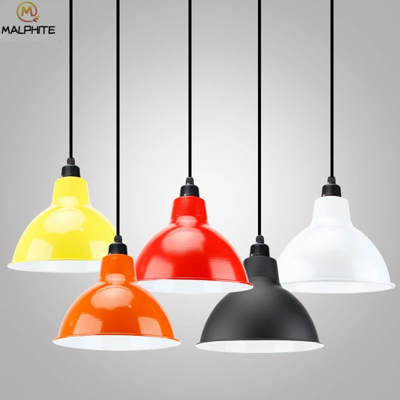 

Modern Simple Color Pendant Lights For Living Room New Restaurant Fixtures Pendant Lamps For Cafe Bar Lighting Decor Luminaire