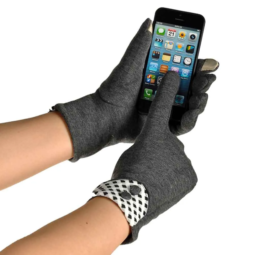 Новое поступление, перчатки на запястье для смартфона, варежки, перчатки, зимние теплые перчатки для женщин, Guantes Luvas De Inverno, Прямая поставка