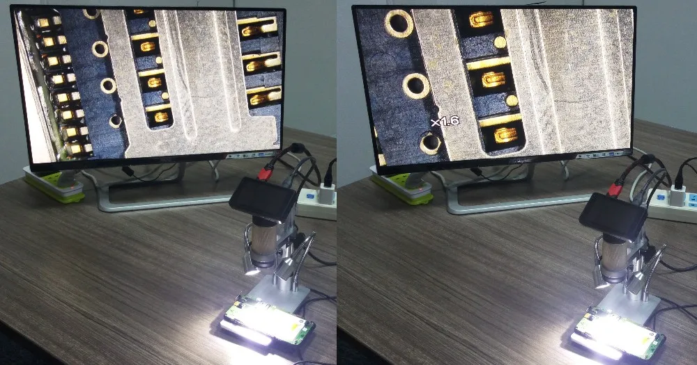  new Andonstar ADSM201 HDMI microscope 1080P microscope soldering microscope digital microscope long