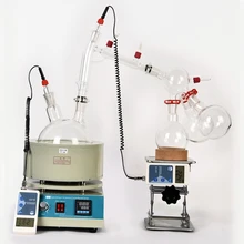 Lab Hot Sell Scale Short Path Distillation Equipment 20L Short Path Distillation With Stirring Heating Mantle