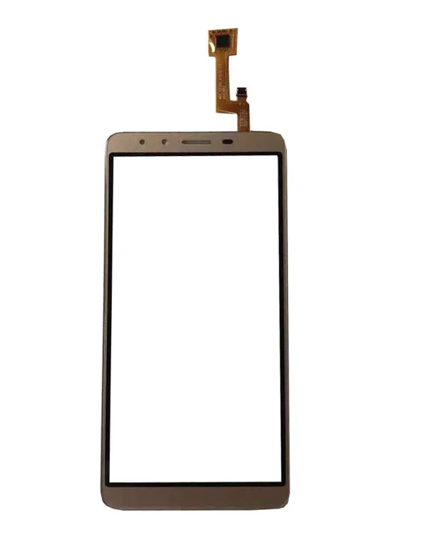 For JIAKE M10 Touch Screen Digitizer Sensor Glass Panel Black Gold Color With Tools Tape