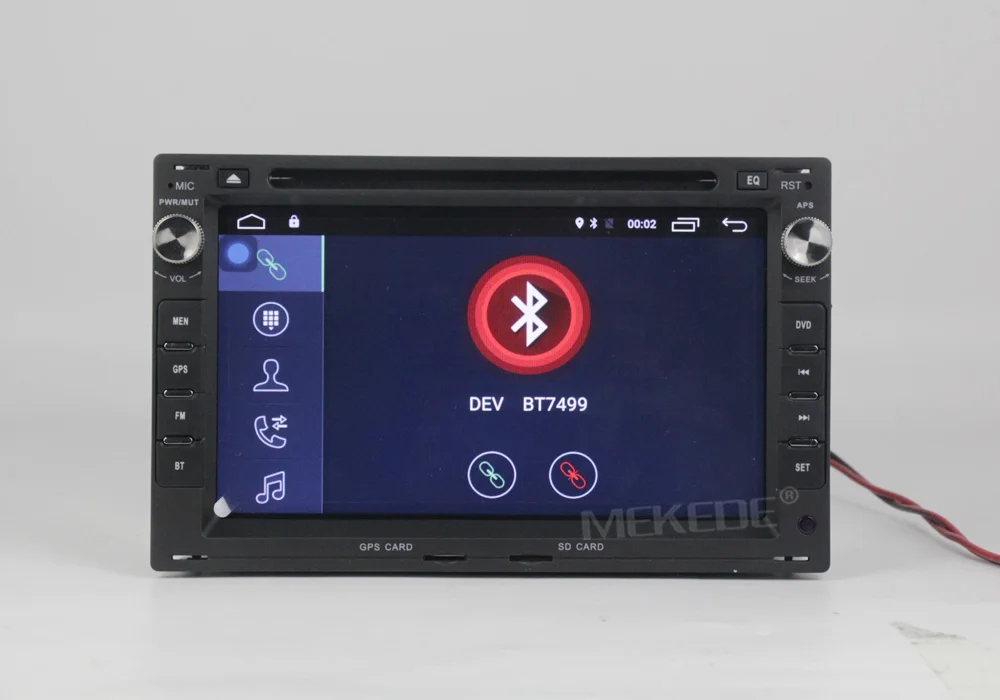 Sale free shipping 1024x600 7" 4 Core 2GB RAM 16GB Flash Android 7.1 Car DVD GPS For VW Glof Bora Passat Mk5 Golf Mk4 Polo Jetta Seat 10