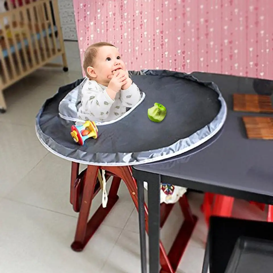 high chair bib cover
