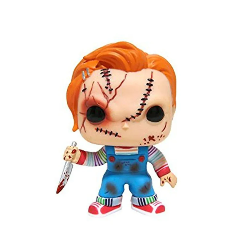 FUNKO POP детская игра 2 Чаки Виниловая фигурка игрушка Коллекция ужасов фигурка игрушка украшение автомобиля Модель Куклы Игрушки Подарки#315