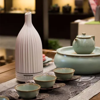 

VVPEC Electric Aromatherapy Ultrasonic Humidifier Essential oil Aroma Diffuser Led light Mist Maker Fogger Mini Air Humidifier