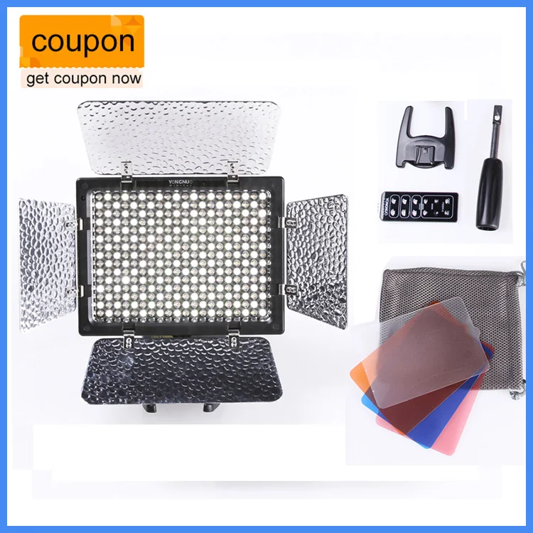 YONGNUO YN-300 II YN300II YN300 LED Camera/Video Light для Canon Nikon Olympus Pentax Samsung | Электроника