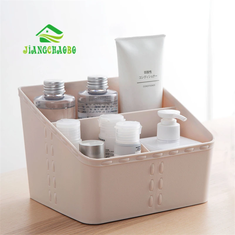Коробка для хранения из искусственного ротанга тканая Косметическая полка