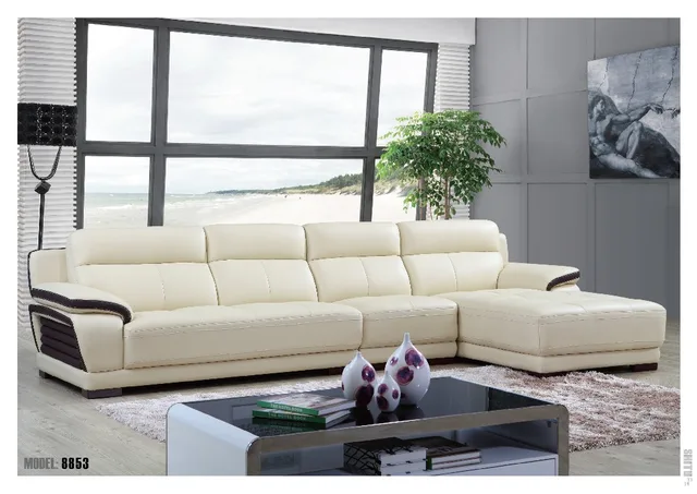 Aliexpress.com : Buy 2016 Foshan sofa white color L shape