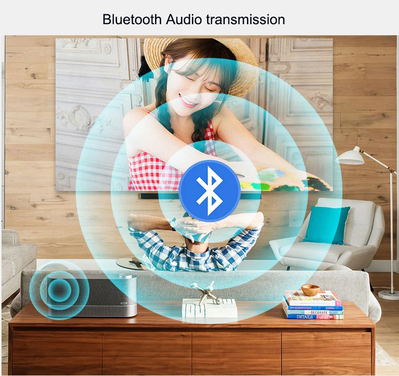 Smartldea HD светодиодный дневной проектор светодиодный 86plus(Android 6,0 опционально) Bluetooth 5000 люмен 1080P 3D tv Proyector видеопроектор