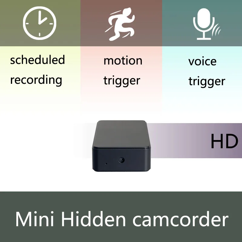 

Zetta Z15 portable mini HD camera long standby time with 10-hour battery hidden for home security with motion detection
