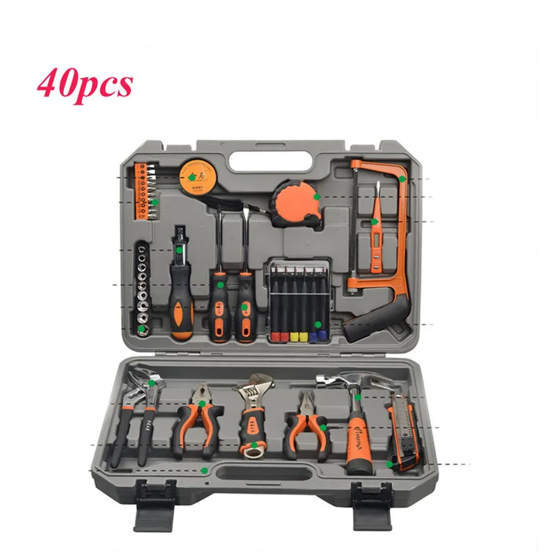 40 Pcs /set hardware tool set household multifunctional electrician