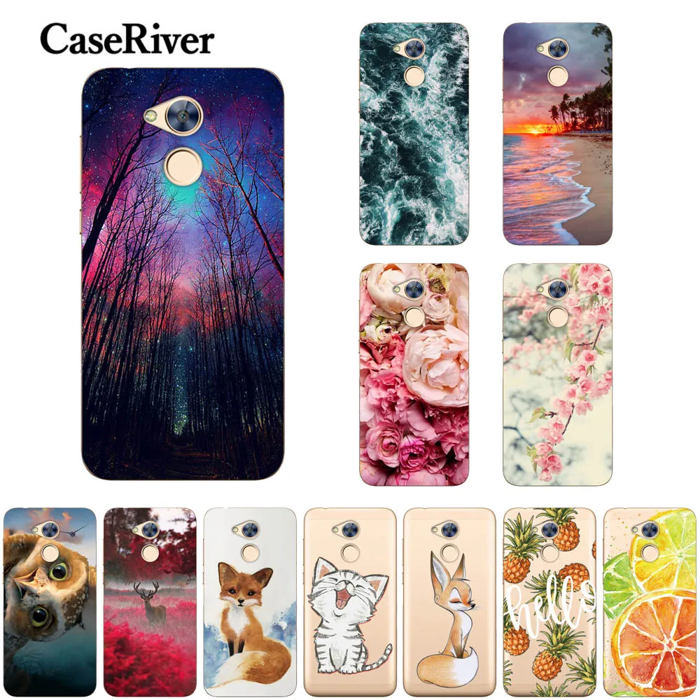 CaseRiver чехол для Huawei Honor 6A 5 0 дюйма мягкий силиконовый из ТПУ защитный телефона |