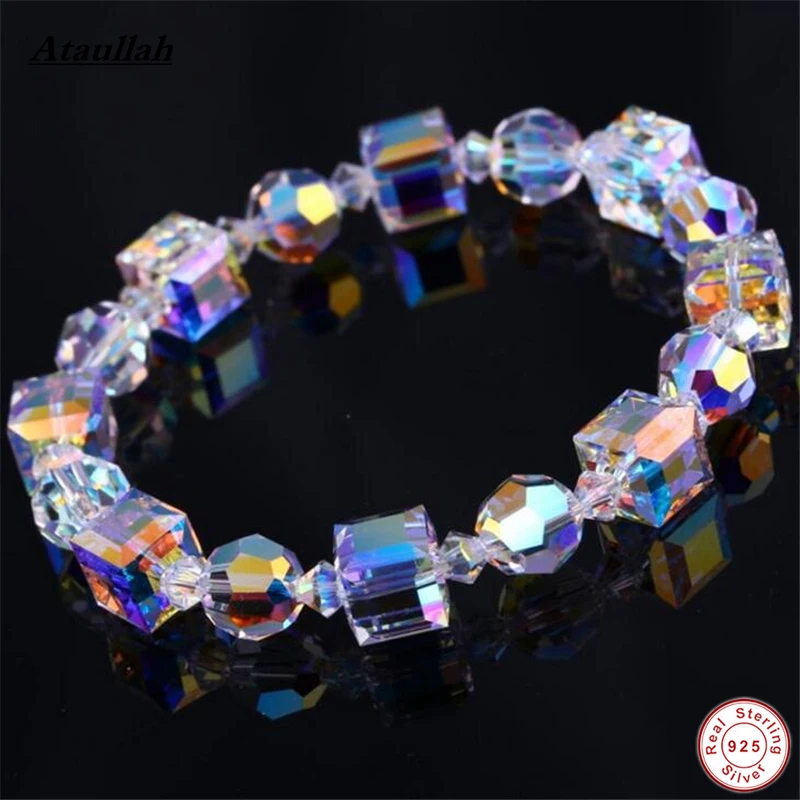 

Ataullah Hot Natural Candy Color Women Bracelets Fine Jewelry Austrian Crystal Strand Bracelets BSW501
