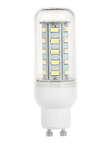 4 x hrsod GU10 6 Вт 520lm 3000 К-6000 К 36x5730smd LED теплый белый или белый свет кукуруза лампы (AC 220-240 В) LED Глобусы лампы