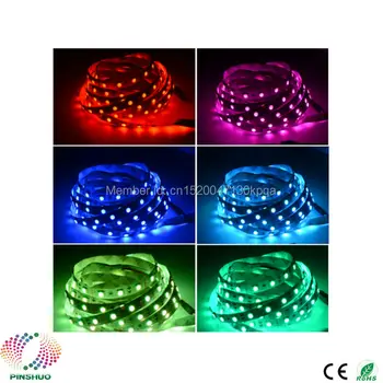 

(3PCS/Lot) 5M 300LEDs 600LEDs 60LEDs/m 120LEDs/m IP65 Waterproof 2835 Flexible LED Strip RGB
