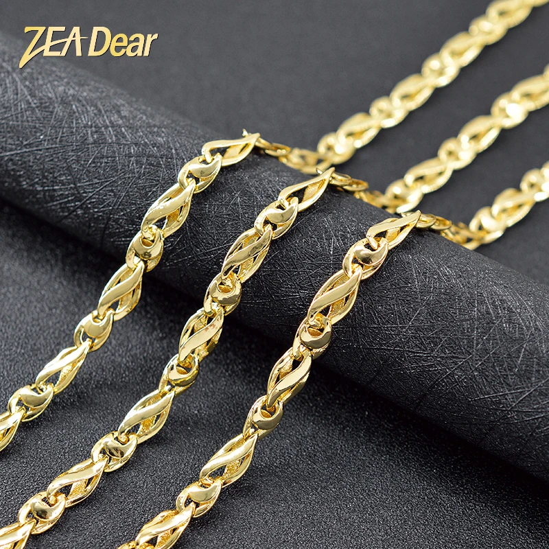 

ZEADear Jewelry Romantic Jewelry Link Chain Necklace For Women High Quality Copper Jewelry For Engagement Gifts Jewelry Findings