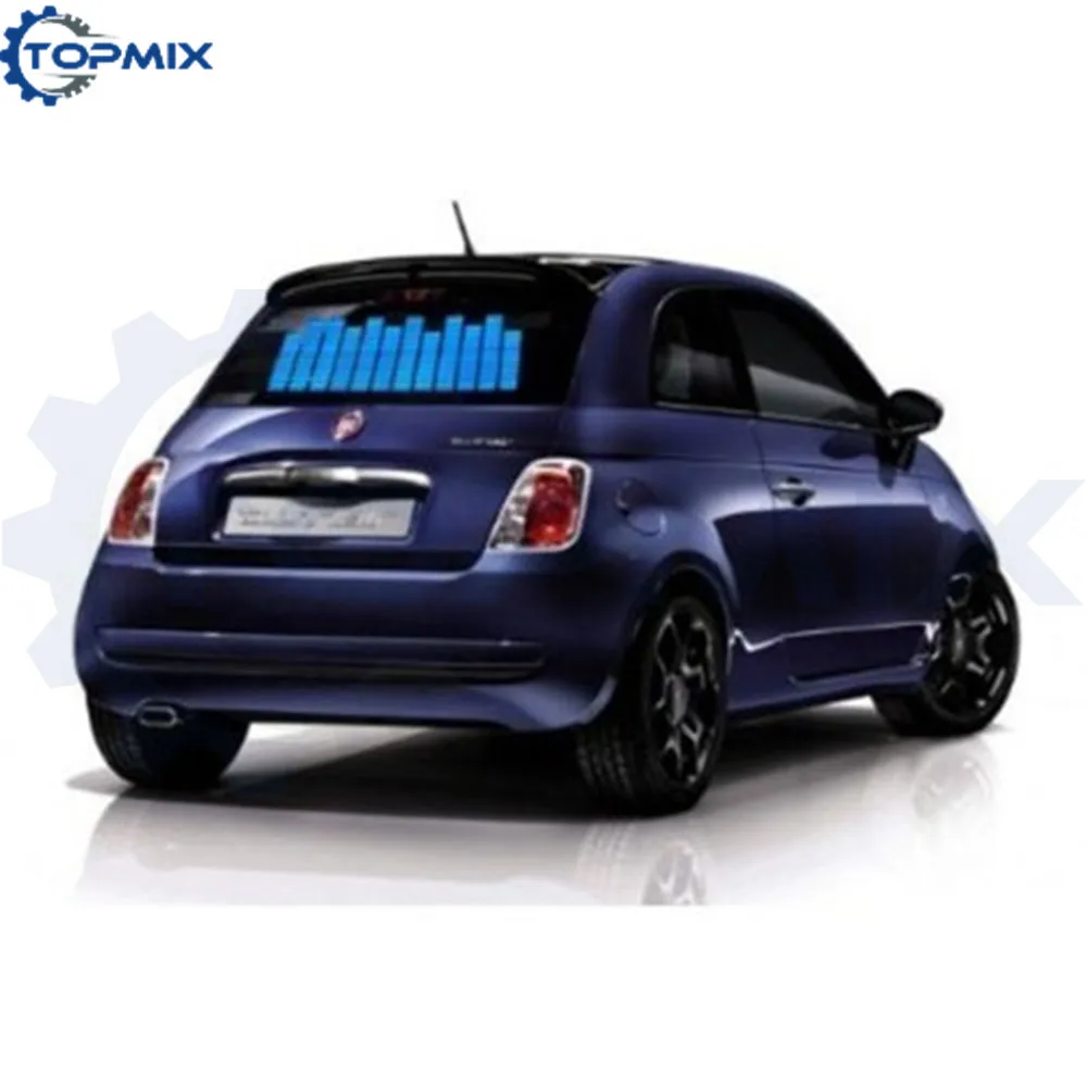 45X11-Car Sound Active Music Light Blue 3